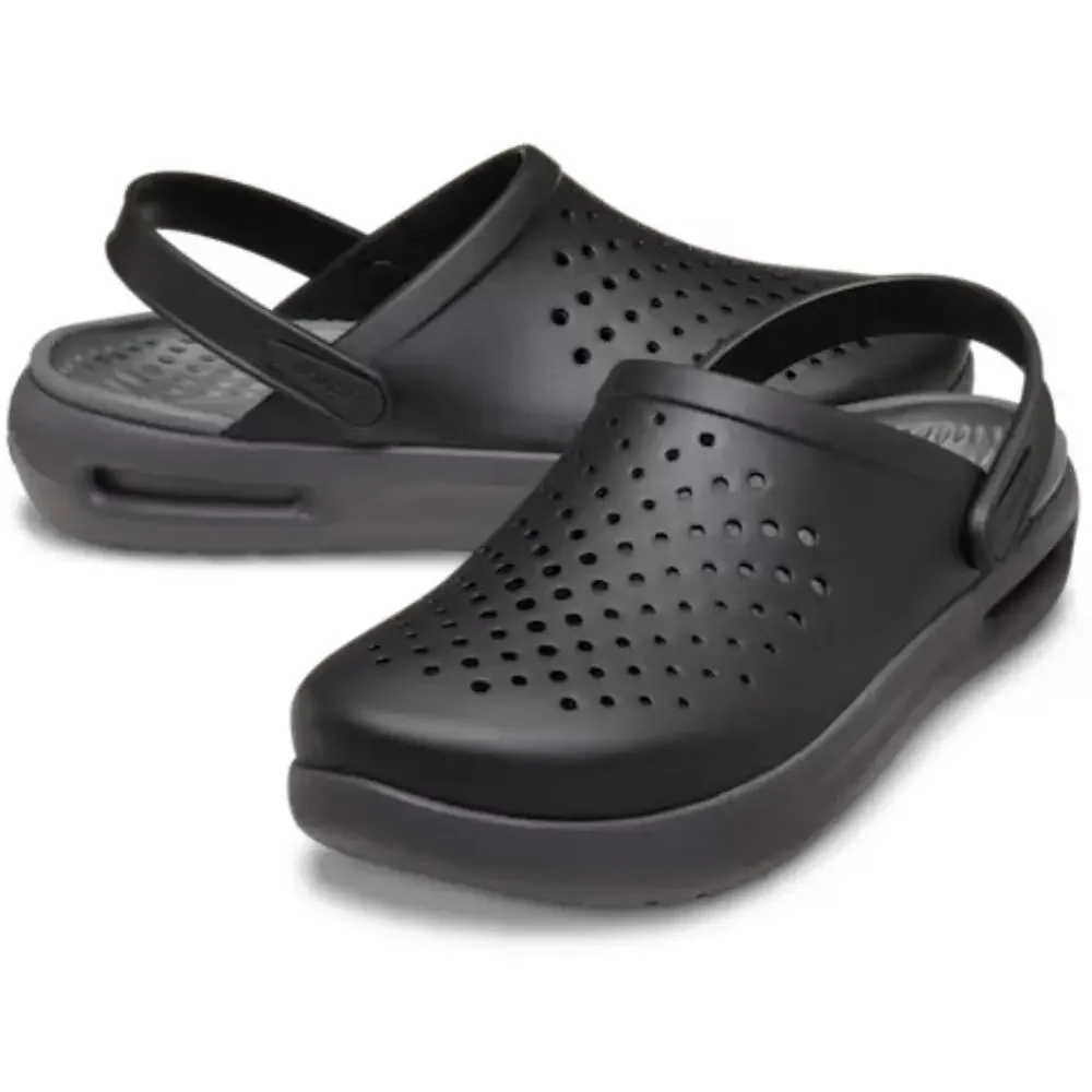 Crocs InMotion LiteRide 209964-001 Clogs Men's 10 M Black Comfort Shoes JAX2145